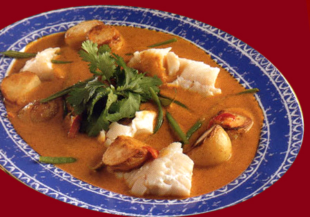 Fish and Potato curry Fish and Potato curry picture